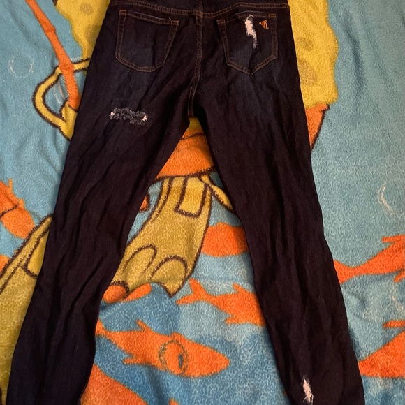 Denim Ripped Jeans - Picture 2 of 3